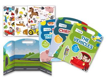 Taška se samolepkami